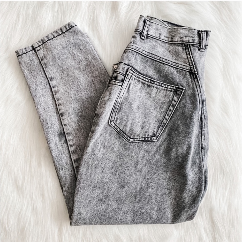 [ps gitano] vintage 90s faded black mom jeans